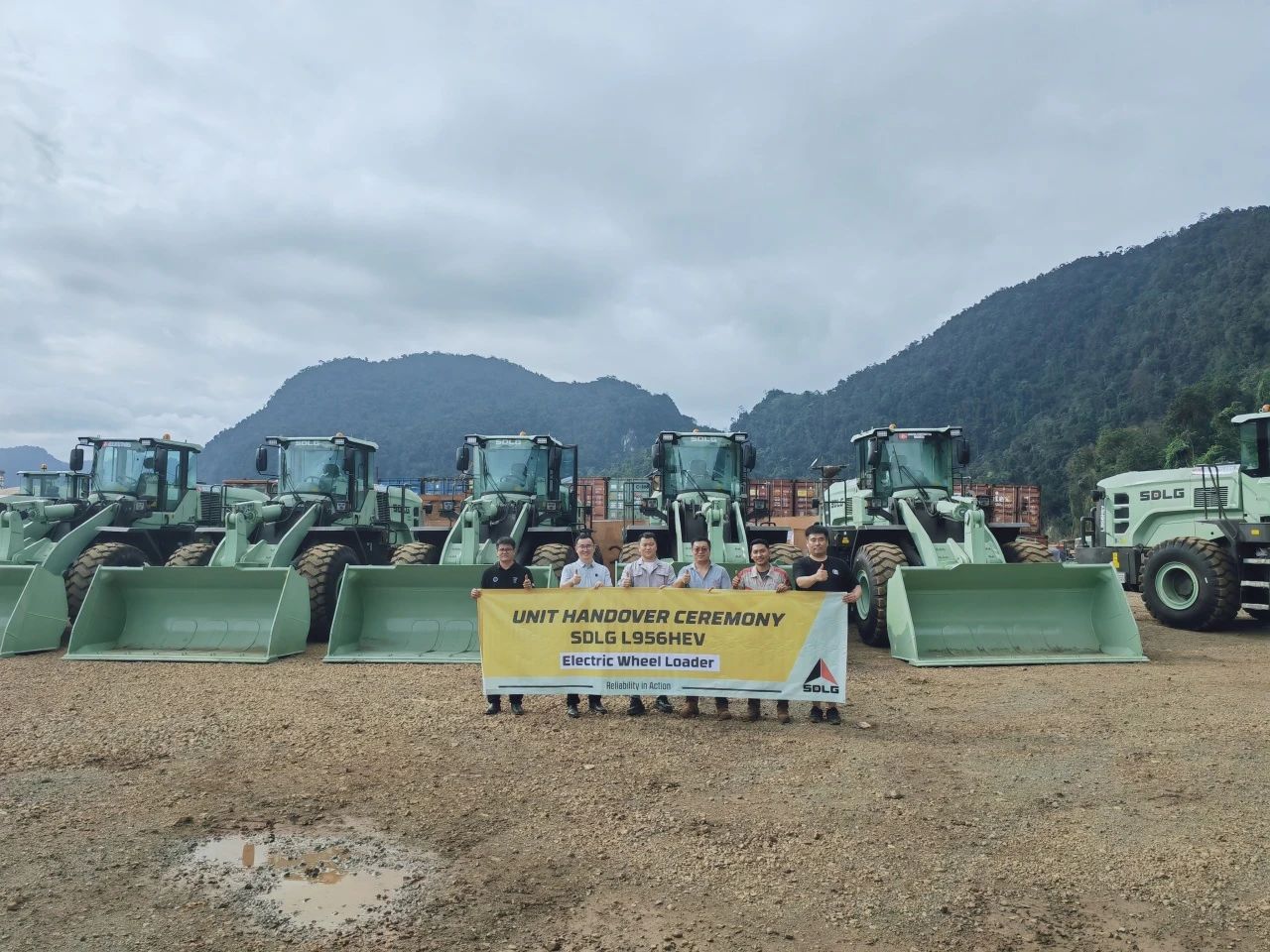 SDLG Electric Loaders Blossom in Indonesia, Greening Sulawesi