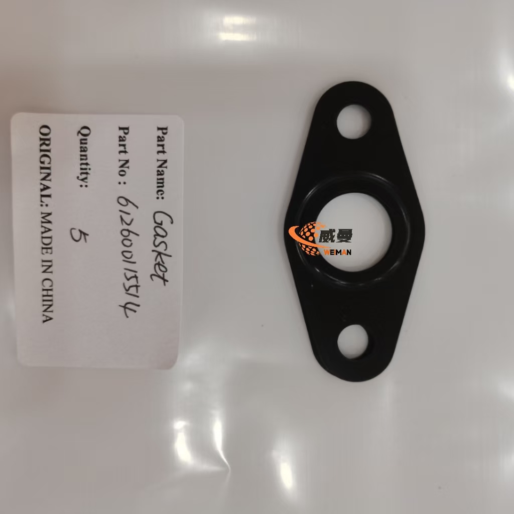 612600115514 Gasket 0.01kg Laying oil pipeline TKR 612600115514 for engines WD615 / 618, WD10, WD12, WP10, WP12