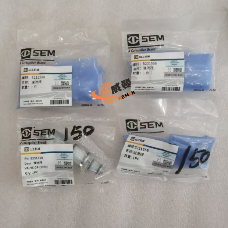 SEM 5231558 Relief Valve 0.14kg for machine with Good Quality and Price